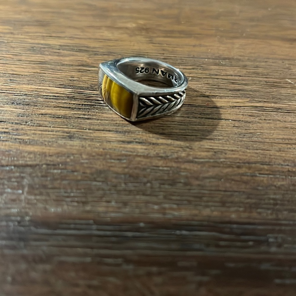 Men’s David Yurman Tiger Eye Ring